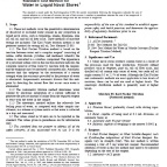 ASTM D890-98(2003)