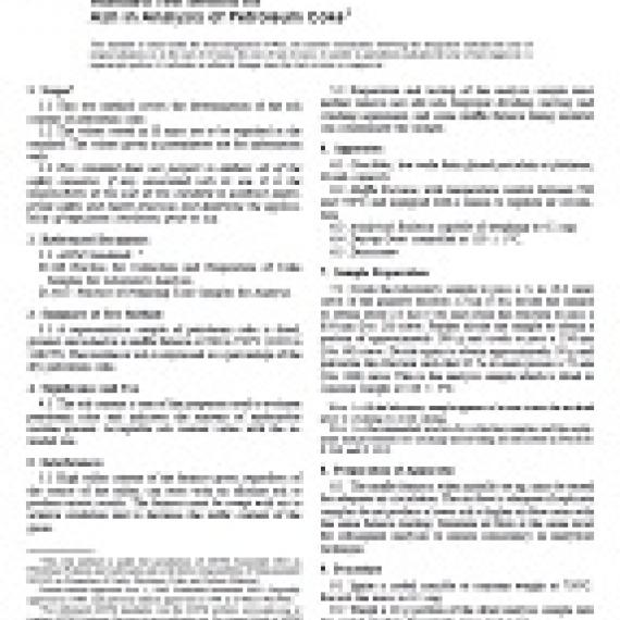 ASTM D4422-03