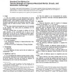 ASTM C307-03