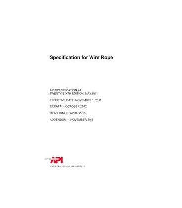 API Spec 9A (R2016)