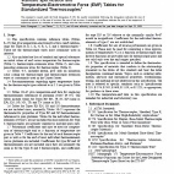 ASTM E230-03