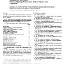 ASTM C110-03