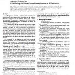 ASTM E666-03