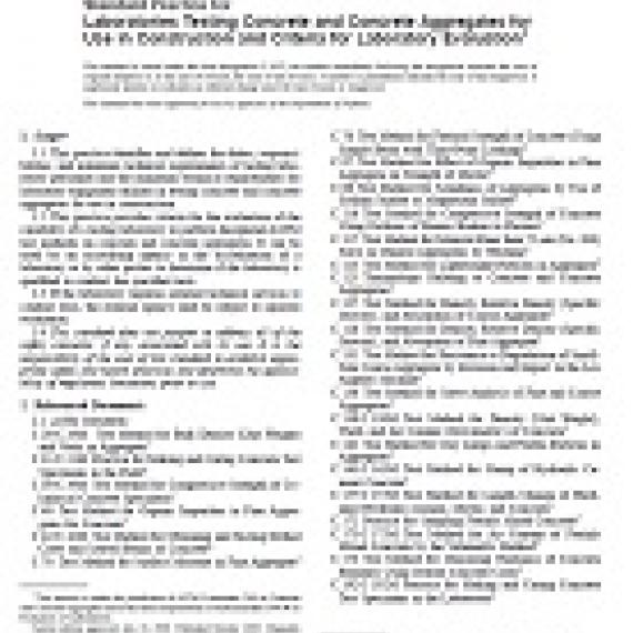 ASTM C1077-03