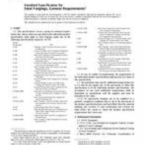 ASTM A788-03a