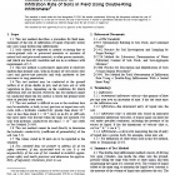 ASTM D3385-03