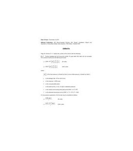 API RP 14B Errata