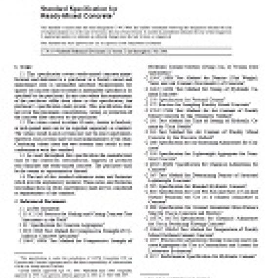 ASTM C94/C94M-03e1