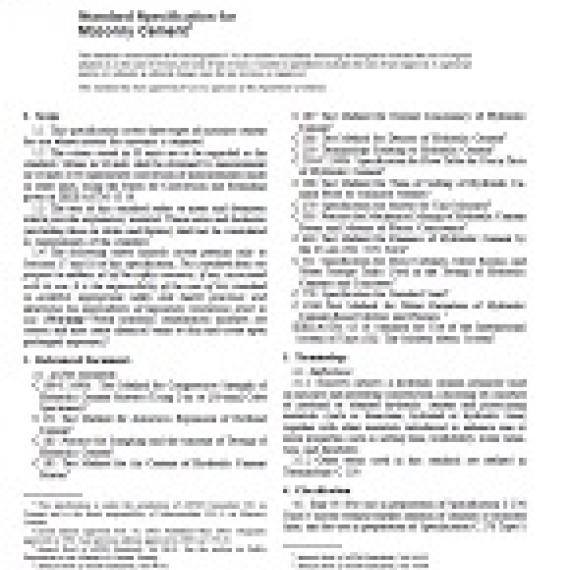 ASTM C91-03