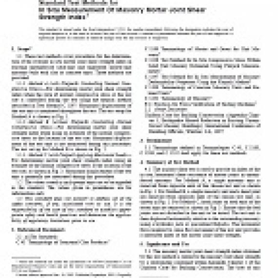 ASTM C1531-03