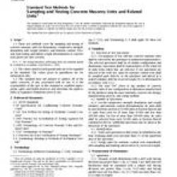 ASTM C140-01