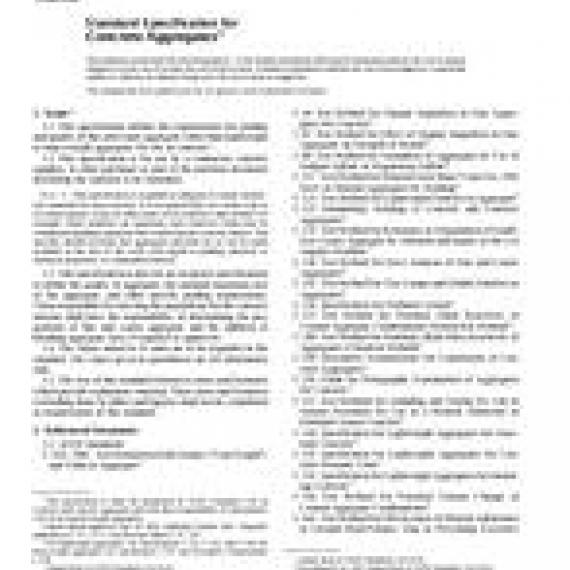 ASTM C33-01a