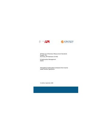 API MPMS Chapter 19.5 / EI HM 65