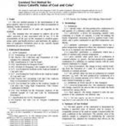 ASTM D5865-99a