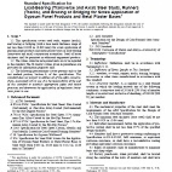 ASTM C955-01