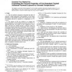 ASTM D5516-01