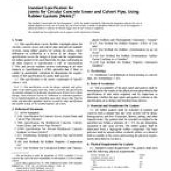 ASTM C443M-98