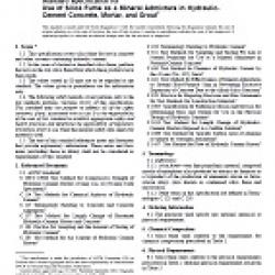 ASTM C1240-01