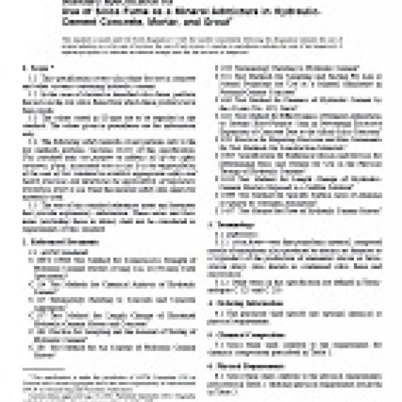 ASTM C1240-01