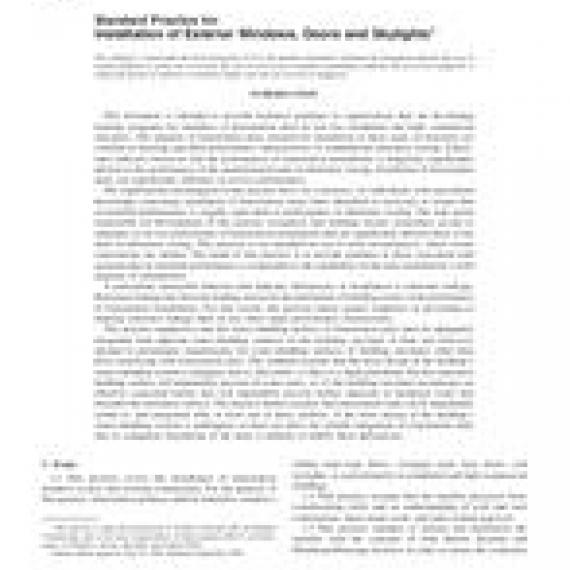 ASTM E2112-01