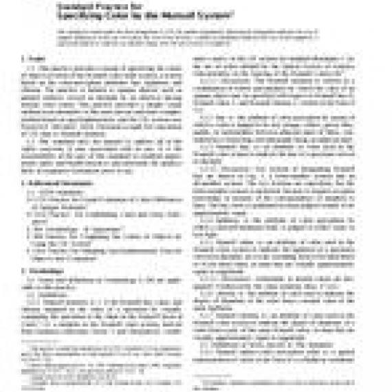 ASTM D1535-97