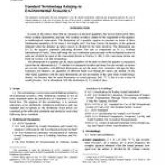 ASTM C634-01