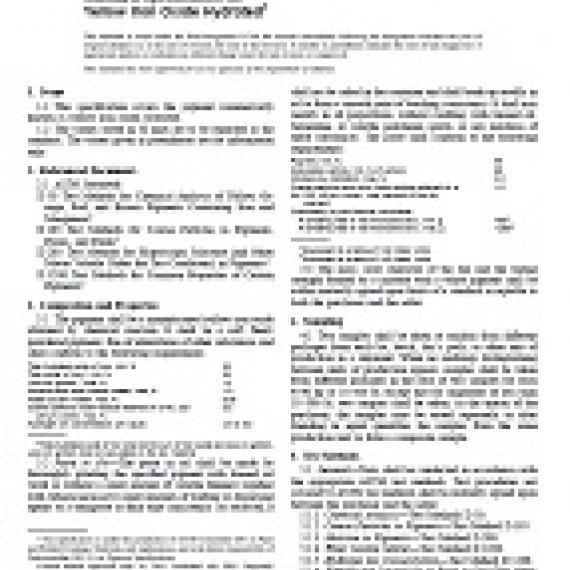 ASTM D768-01