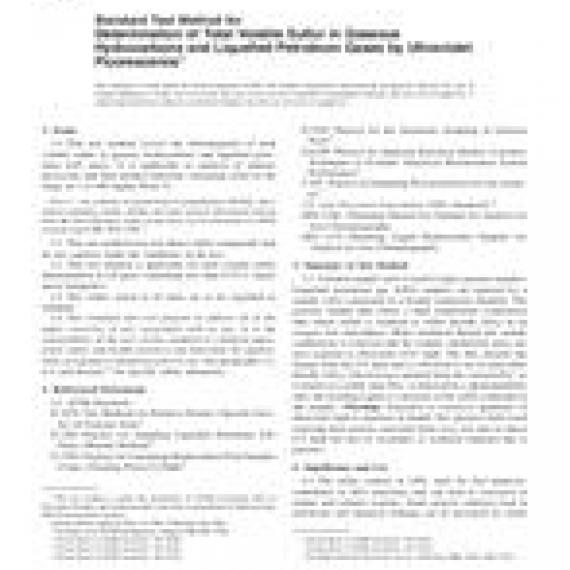 ASTM D6667-01