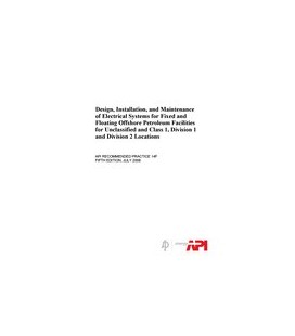API RP 14F (R2013)