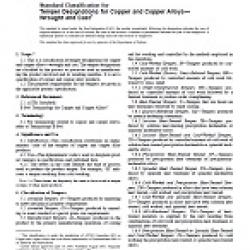 ASTM B601-01