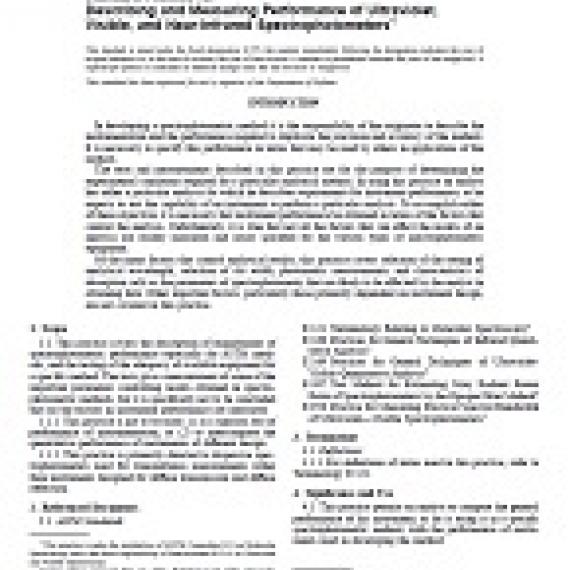 ASTM E275-01