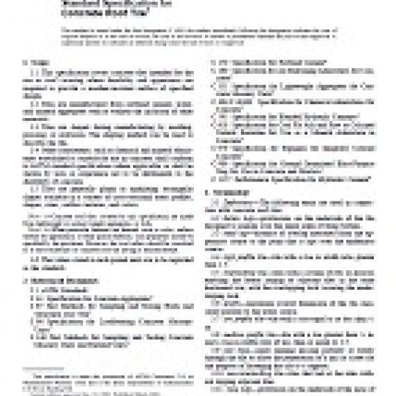 ASTM C1492-01