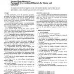 ASTM C387-00