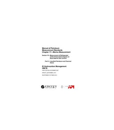 API MPMS Chapter 17.10.2 (R2012)