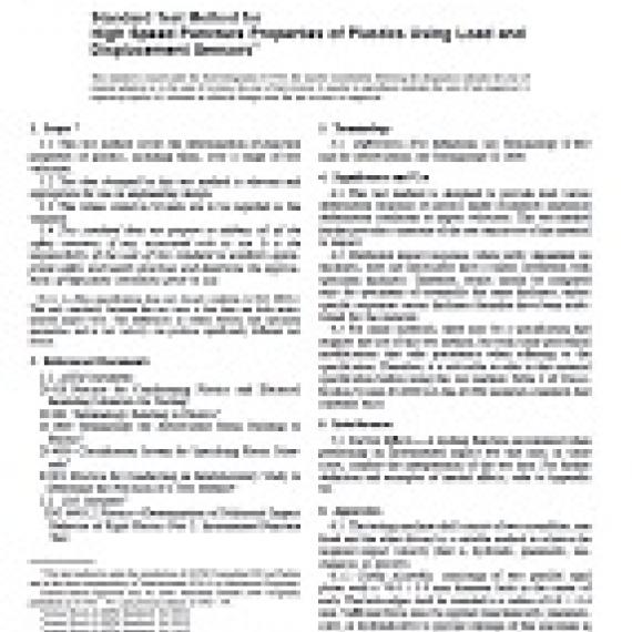 ASTM D3763-00