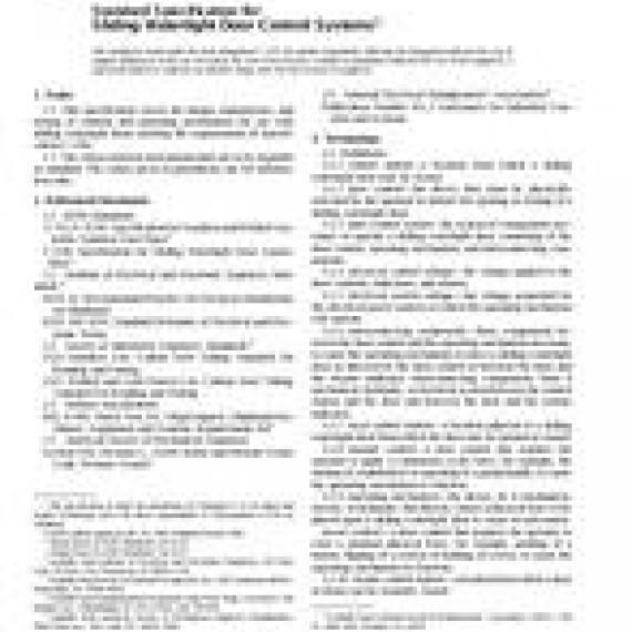ASTM F1197-89(2000)