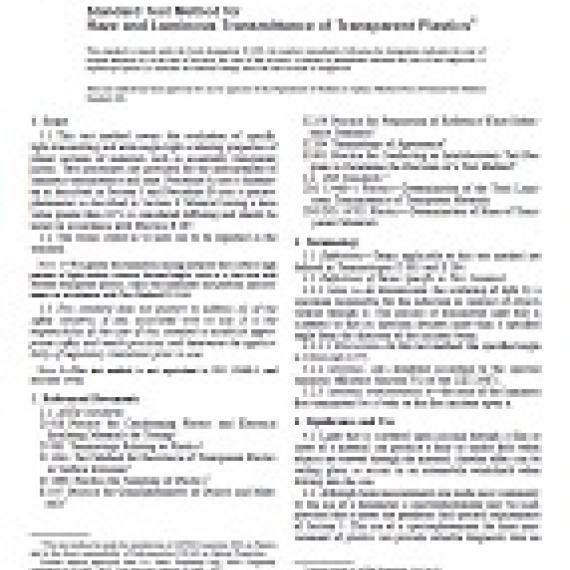 ASTM D1003-00