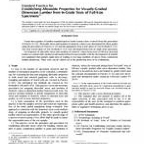 ASTM D1990-00e1