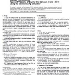 ASTM D5293-99ae1