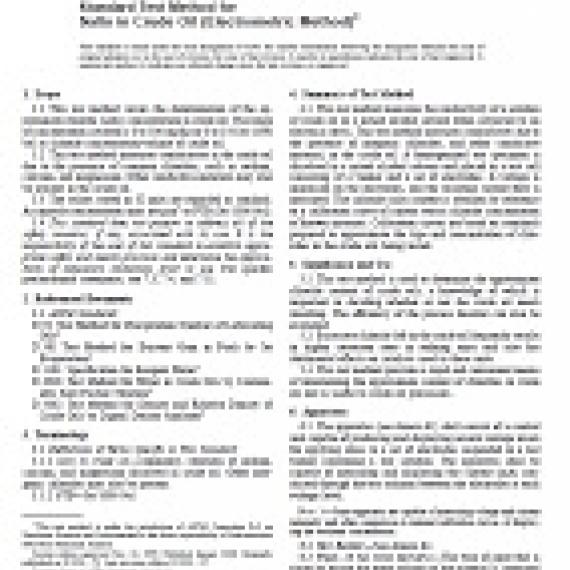 ASTM D3230-99