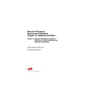 API MPMS Chapter 10.5 (R2010)