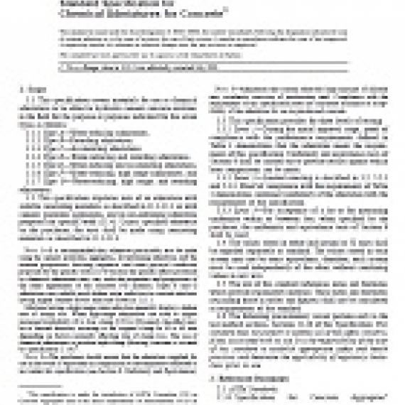 ASTM C494/C494M-99ae1