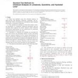 ASTM C25-99