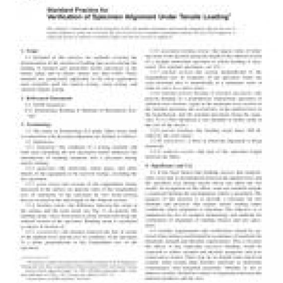 ASTM E1012-99