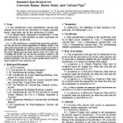 ASTM C14-99