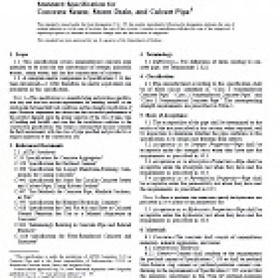 ASTM C14-99
