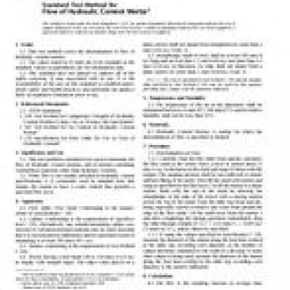 ASTM C1437-99