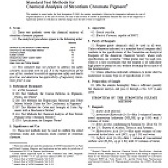 ASTM D1845-86(1999)