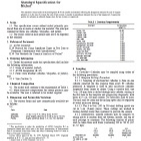 ASTM B39-79(1999)