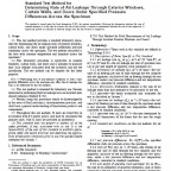 ASTM E283-91(1999)